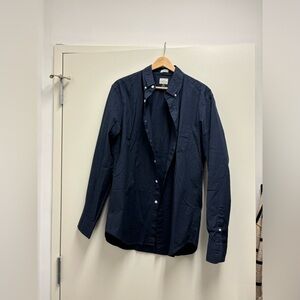 J Crew Navy Polo Men’s M